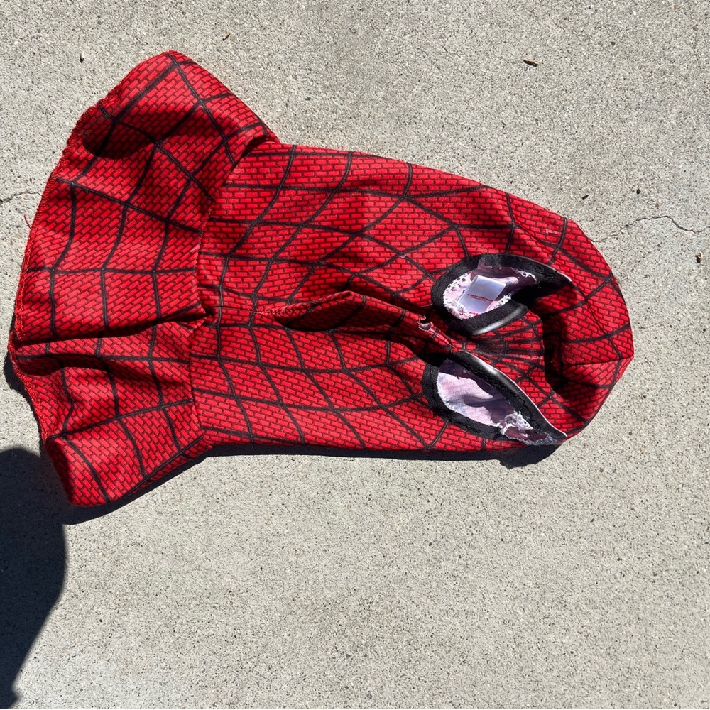 Spiderman muscle Halloween Costume kids large